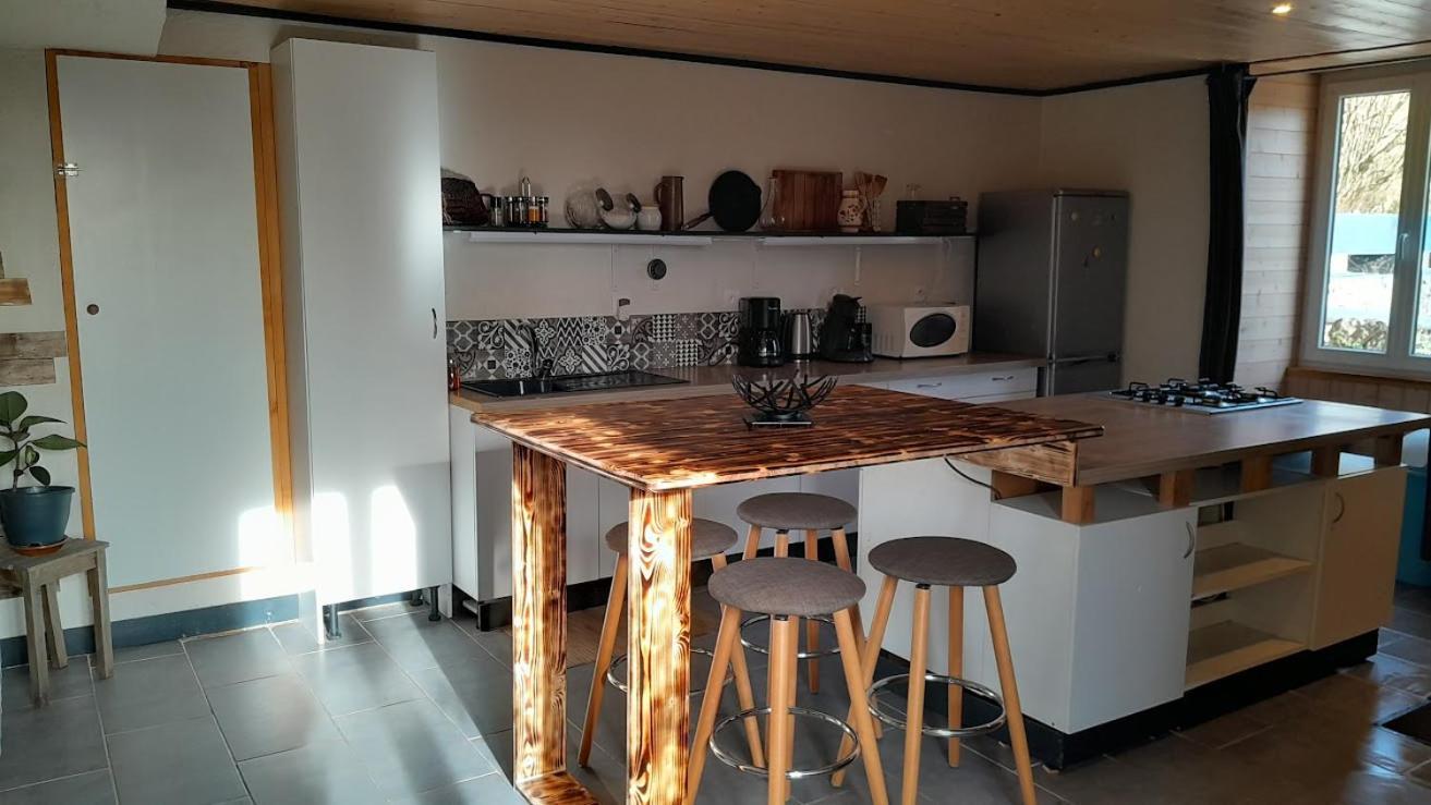 Maison Renove En Pierre Crotenay Buitenkant foto