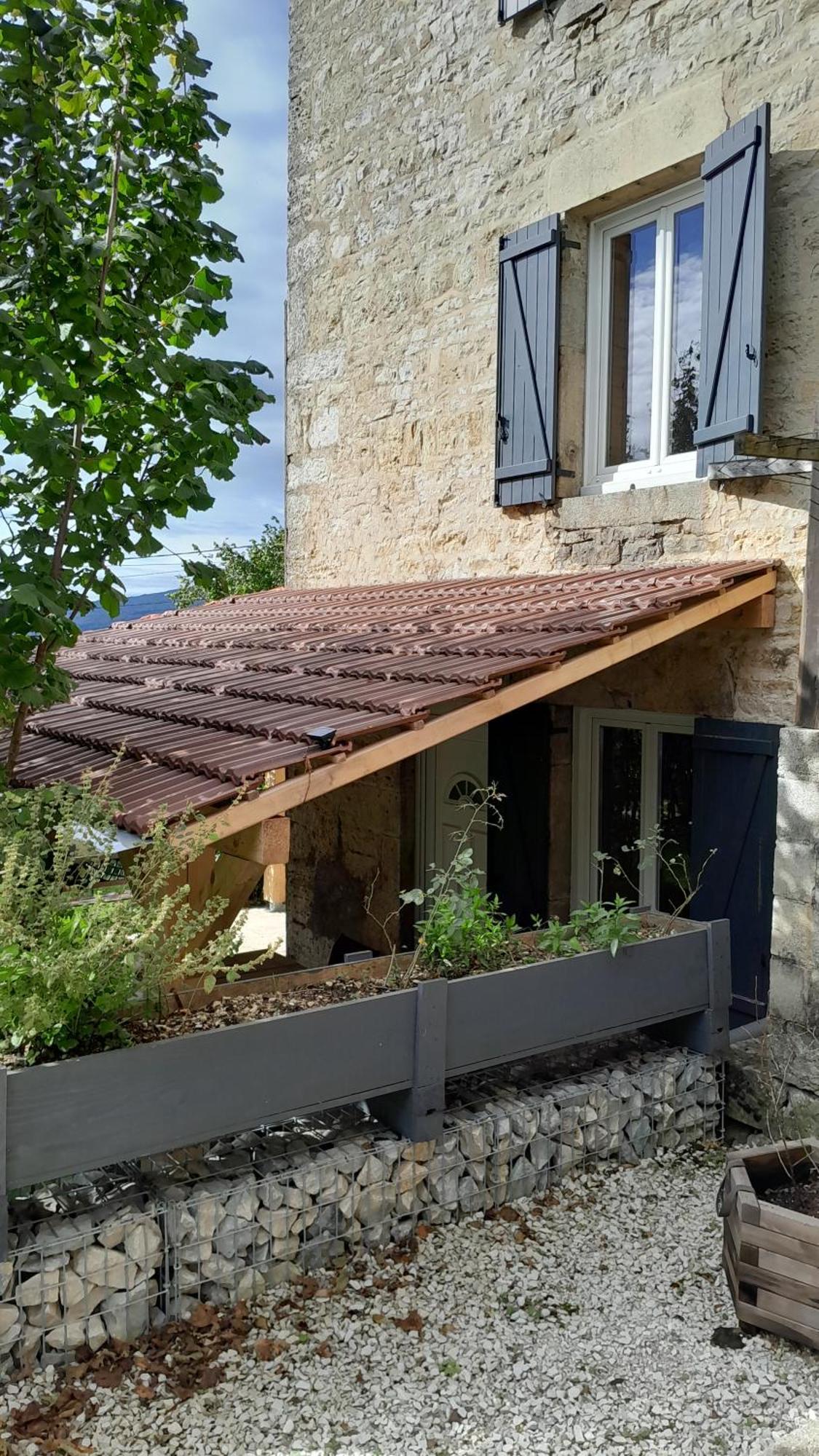 Maison Renove En Pierre Crotenay Buitenkant foto